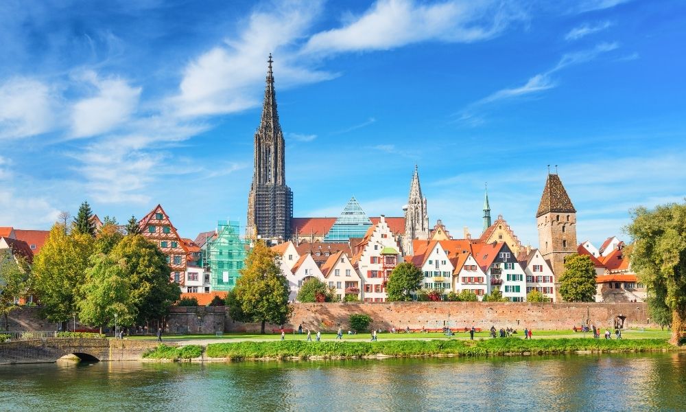 Vẻ đẹp của thành phố Ulm