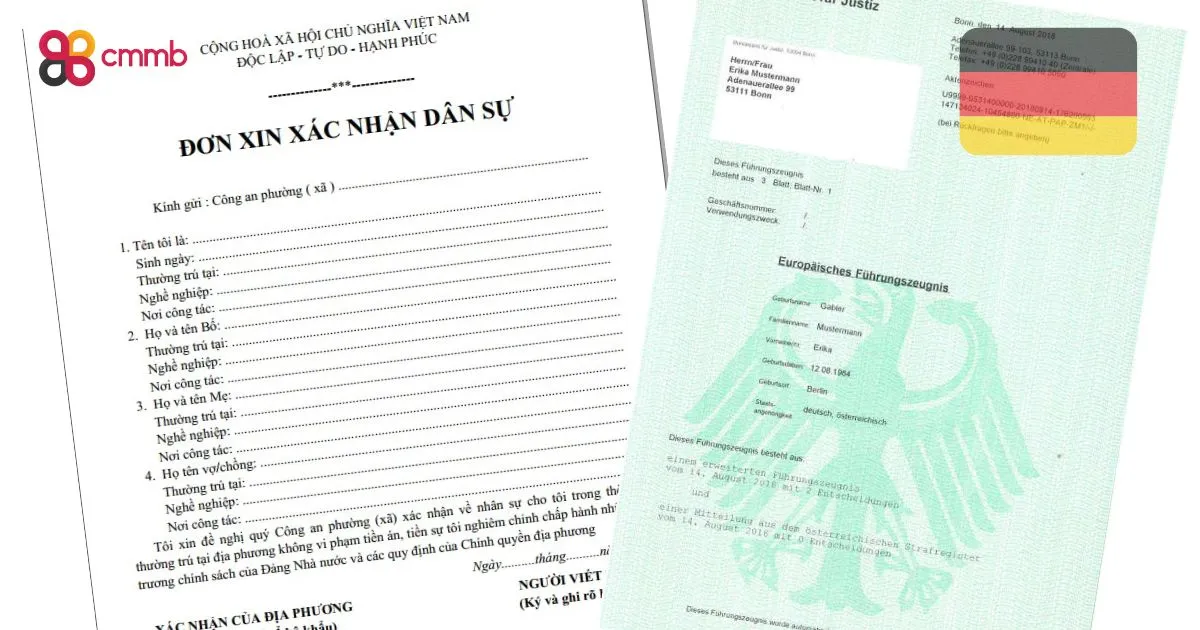 Giấy Xác Nhận dân Sự Đi Đức - Những Điều Bạn Cần Biết 1 giay xac nhan dan su di duc