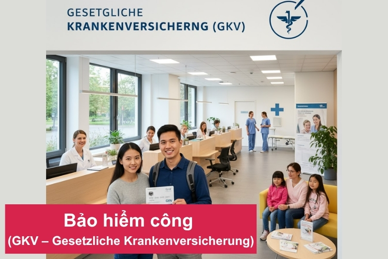Bảo hiểm công (GKV – Gesetzliche Krankenversicherung)