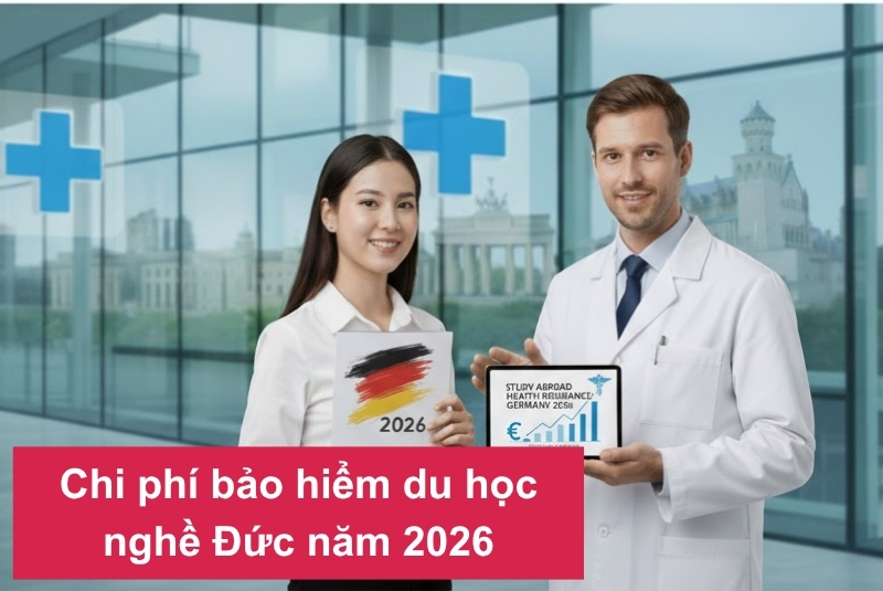 Chi phí bảo hiểm du học nghề Đức năm 2026
