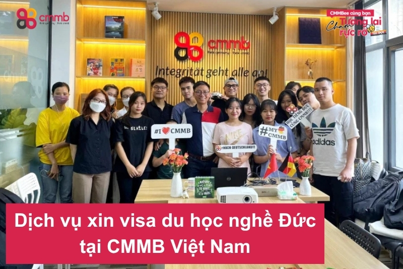 Dịch vụ xin visa du học nghề Đức tại CMMB Việt Nam