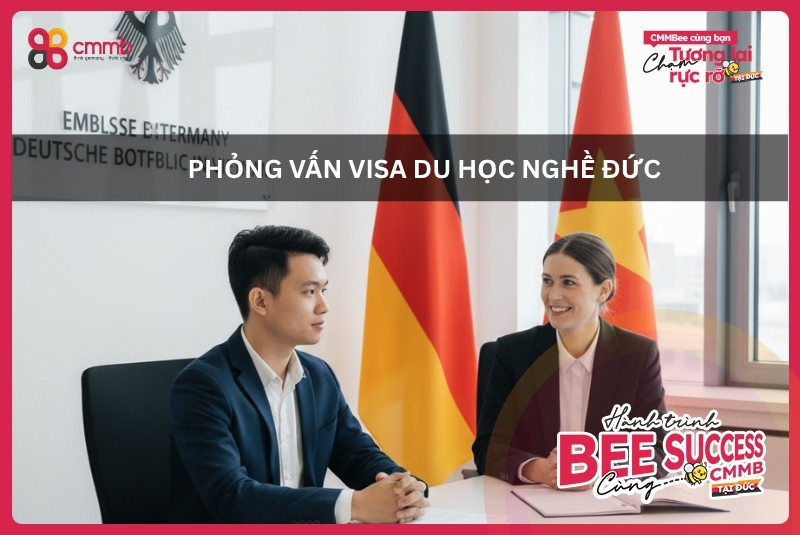 Phỏng vấn xin visa du học nghề Đức: Kinh nghiệm, câu hỏi và lý do nên có B2 1 Phỏng vấn xin visa du học nghề Đức là gì?