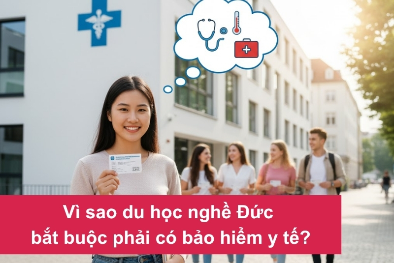 Vì sao du học nghề Đức bắt buộc phải có bảo hiểm y tế?