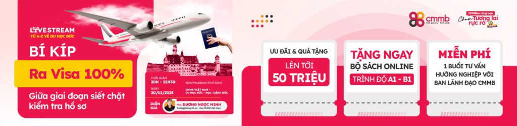 Livestream số 14: Toàn cảnh siết chặt visa Đức 2026