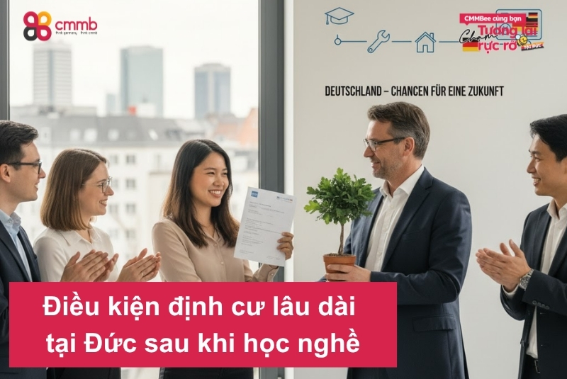 Điều kiện định cư lâu dài tại Đức sau khi học nghề