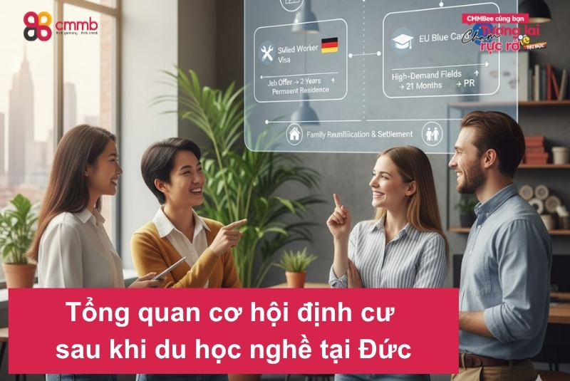 Tổng quan cơ hội định cư sau khi du học nghề tại Đức